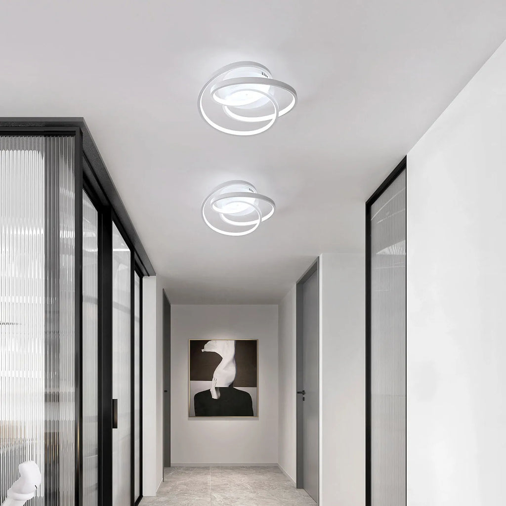 Modern Flush Mount Ceiling Light,Led Ceiling Light Fixtures,40W Close to Ceiling Lights,3000K Warm Light