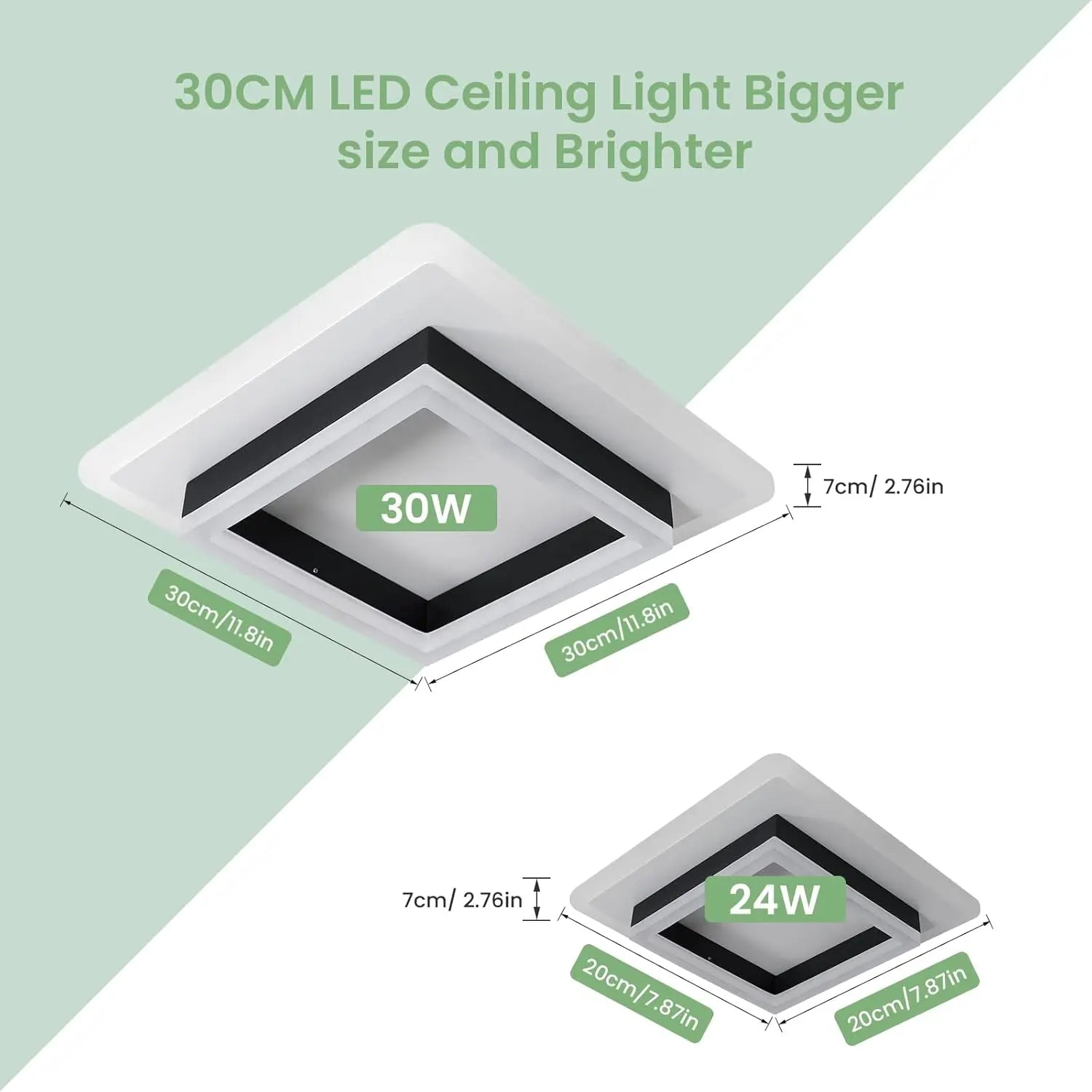 Edge Dark – nowoczesna lampa sufitowa