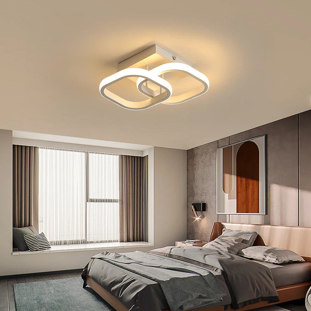 Quadra Duo – nowoczesna lampa sufitowa