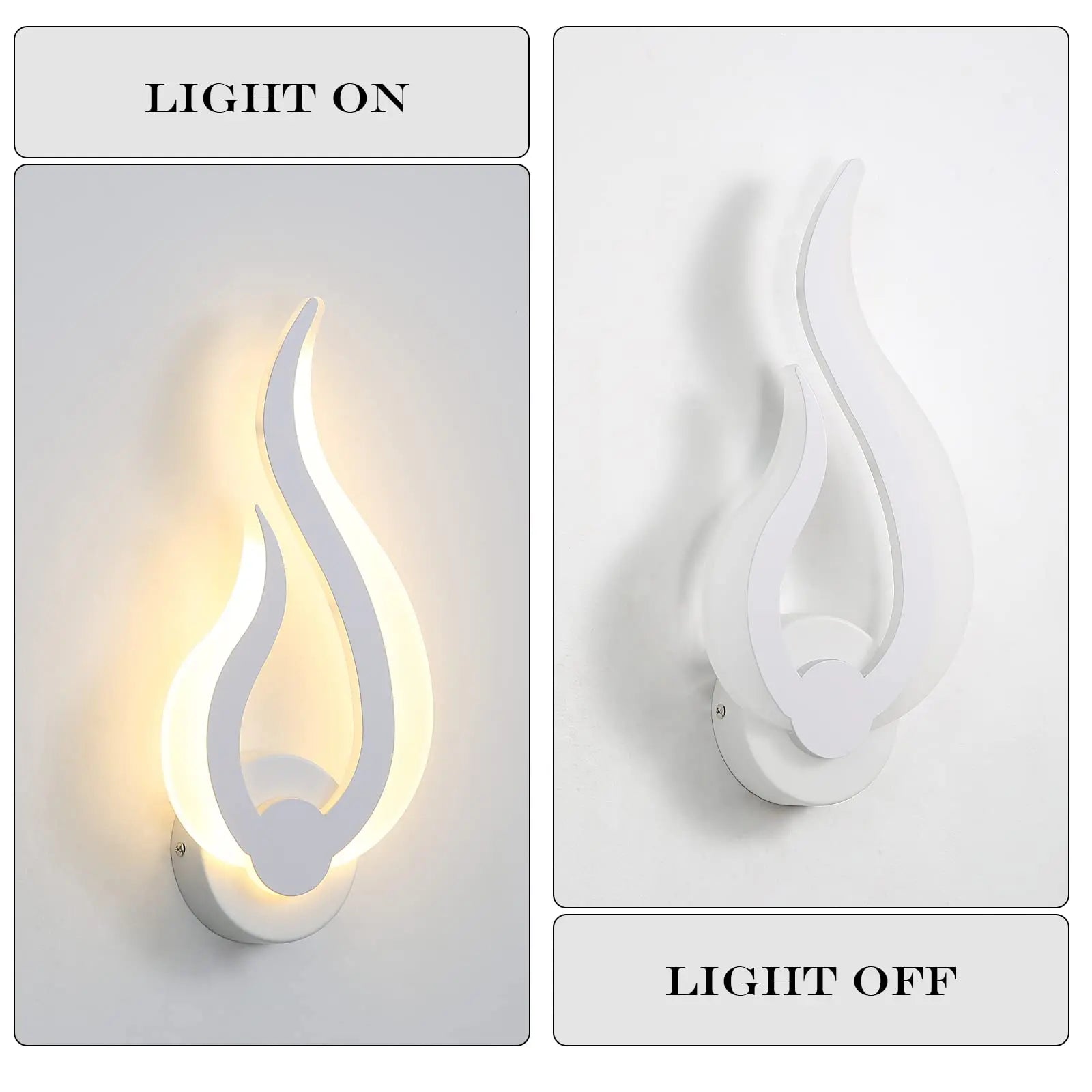 Flame Light – nowoczesny kinkiet ścienny