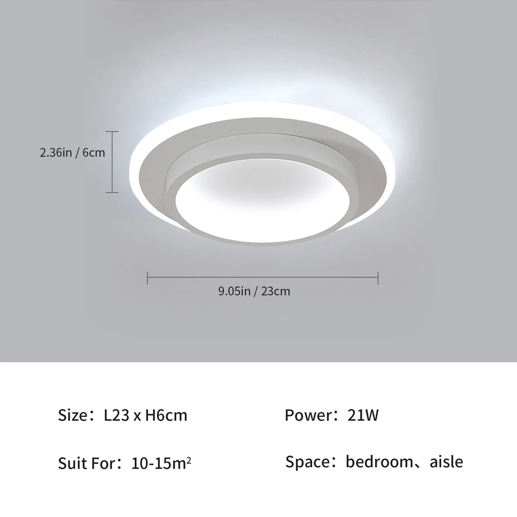 Halo – nowoczesna lampa sufitowa