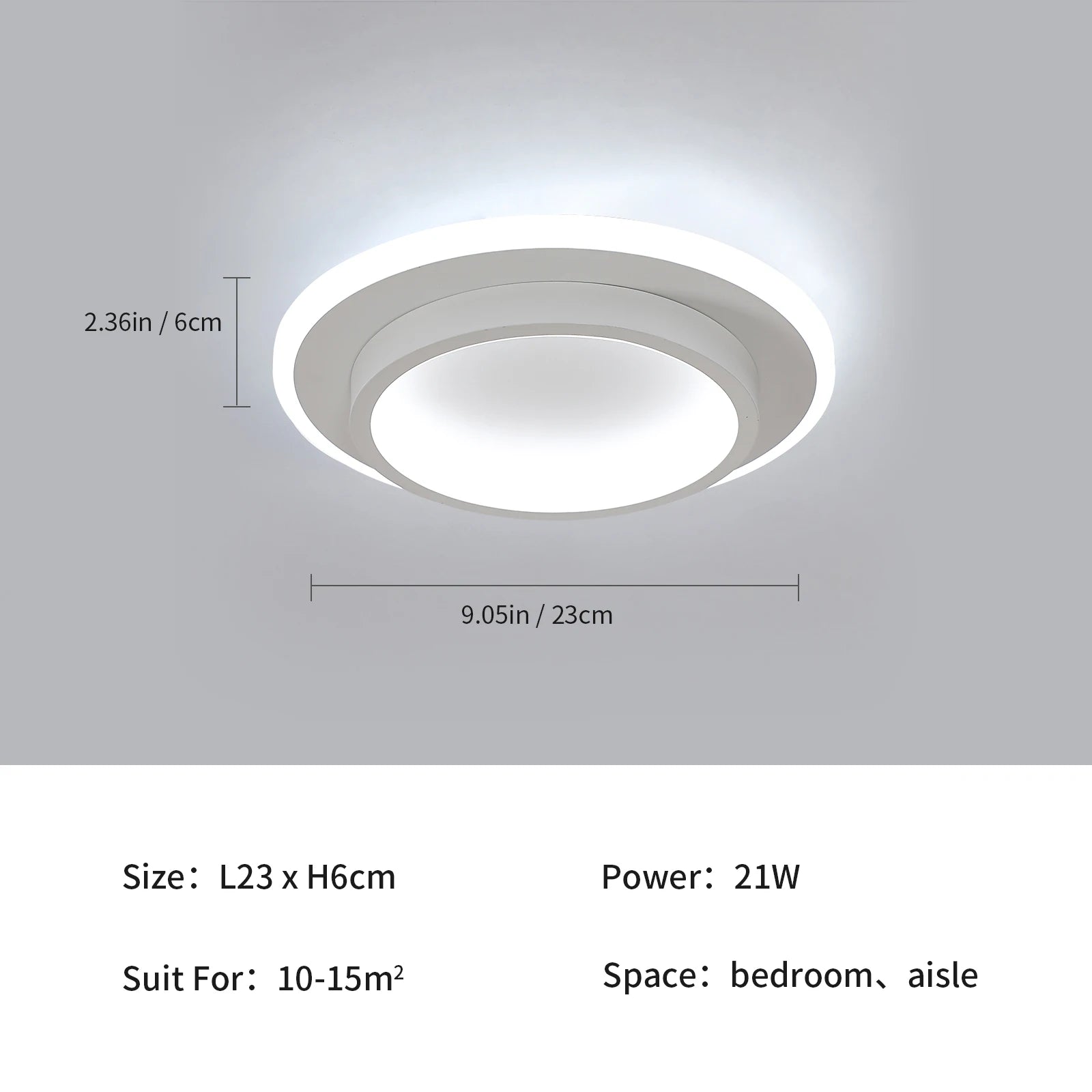 Halo – nowoczesna lampa sufitowa