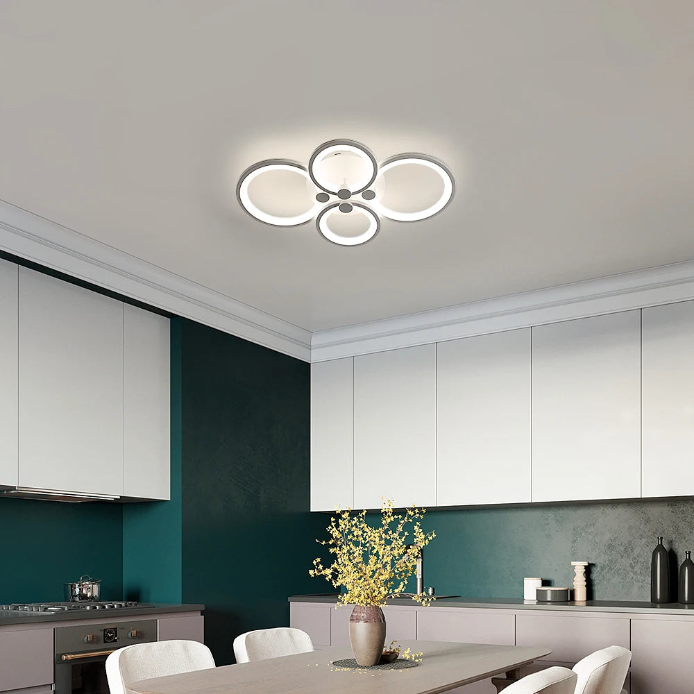 Quad Ring – Nowoczesna Lampa Sufitowa