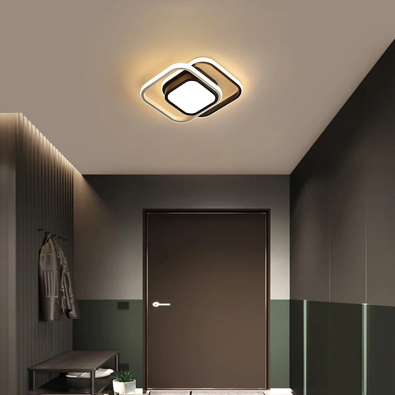 Modern LED Ceiling Light,32W 2500LM Simplicity Square LED Ceiling Lamp,Warm White 3000K for Living Room,Bedroom