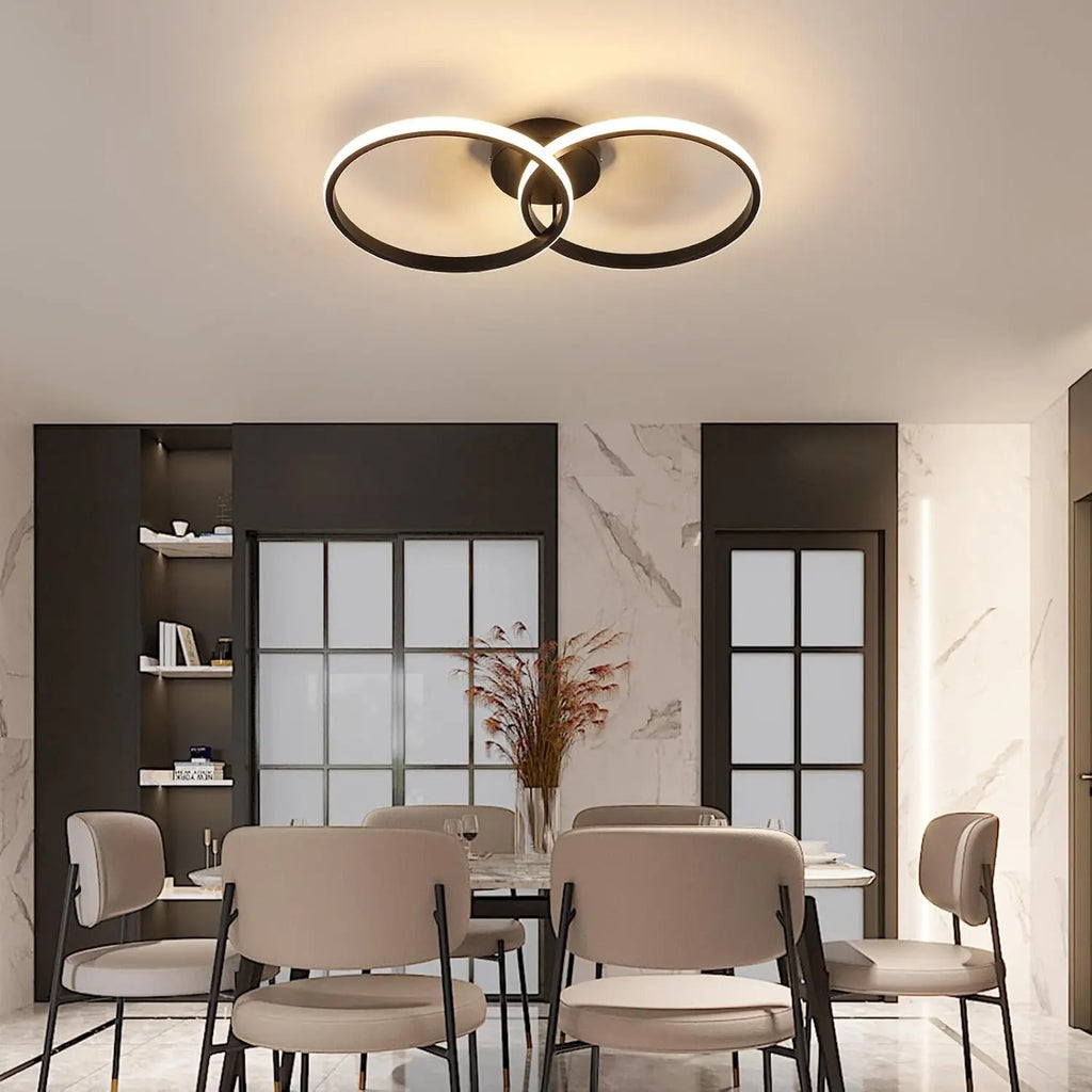 Dimmable LED Ceiling Light,38W 4275LM  LED Ceiling Light with Remote Control  Dimmable 3000K-6500K,Ceiling Lamp for Living Room