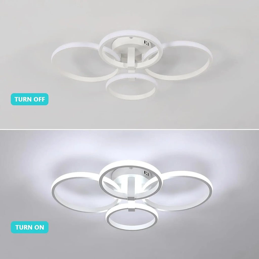 Orbit White – nowoczesna lampa sufitowa