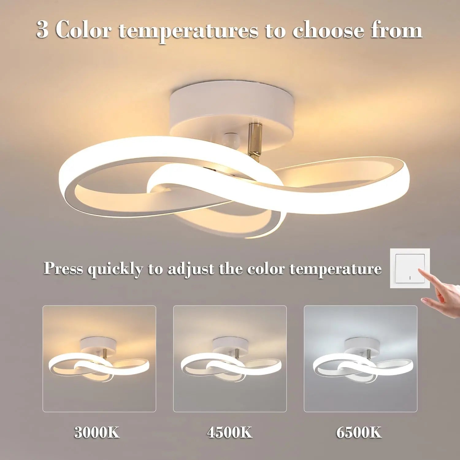 Floris – nowoczesna lampa sufitowa