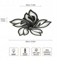 Black Petal – nowoczesna lampa sufitowa