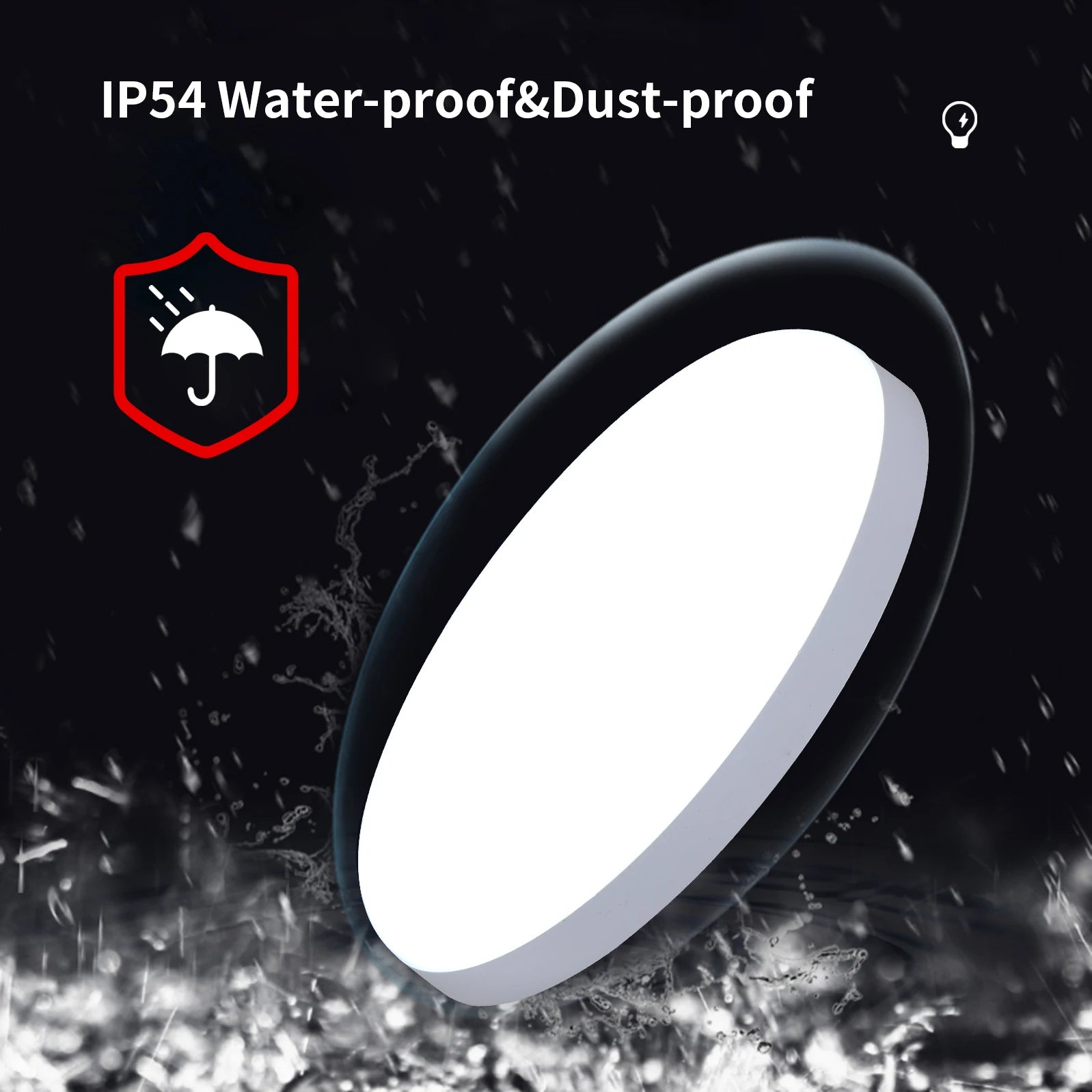 Modern Ceiling Lamp,Ultra Thin 32W 2880LM Ceiling Lights,Non-dimmable Round Flush Ceiling Light For Bedroom,Hallway,Living Room,Cold White Light 6500K