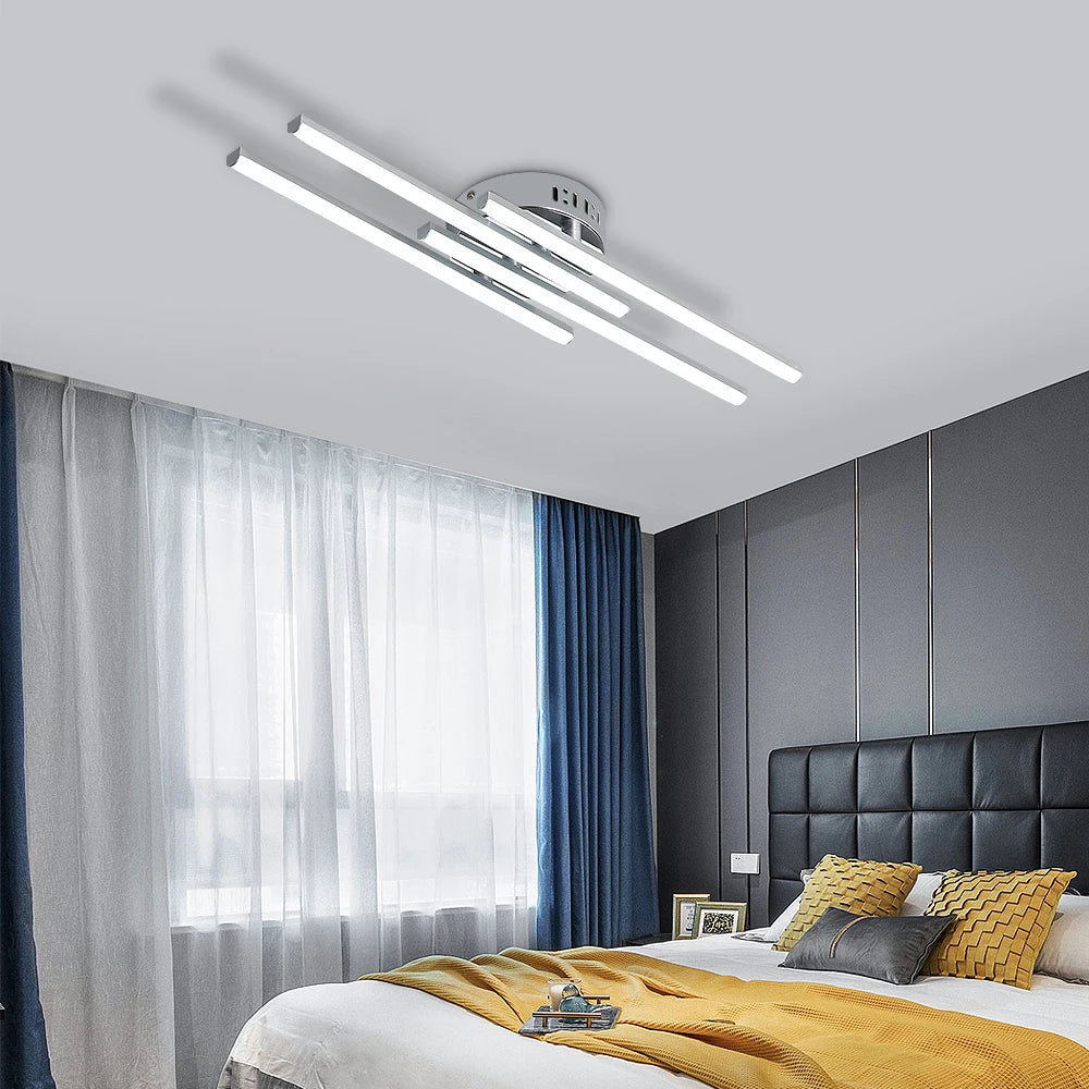 LED Ceiling Lamp,24W 2160LM LED Ceiling Light Aluminium,Modern Ceiling Light For Bedroom,White Light 6500K