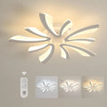 LED Ceiling Lighting, Dimmable Ceiling Light 48W 5400LM Adjustable 3000K-6500K,Acrylic Lighting Fixture with Remote Control for Living Room