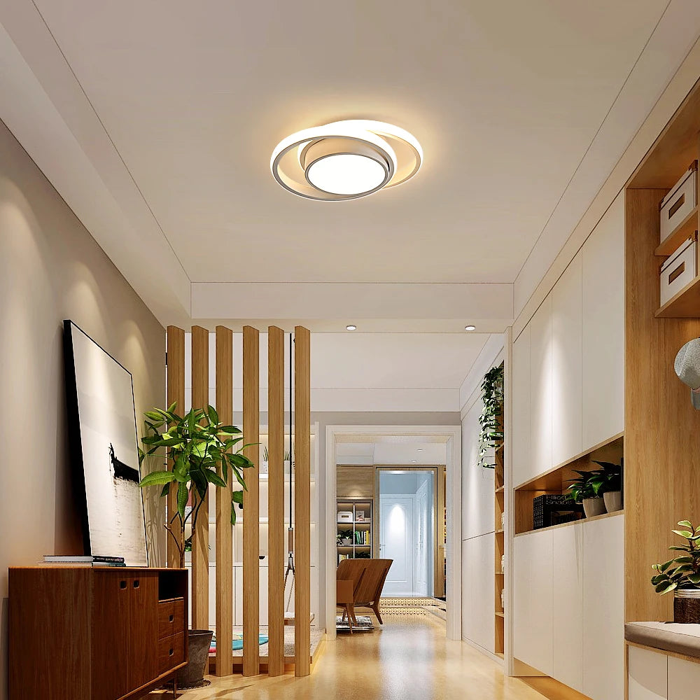 Modern LED Ceiling Lights,LED Ceiling Lamps 36W 3240LM,Warm White 3000K Round Ceiling Lighting for Bedroom Hallway Balcony