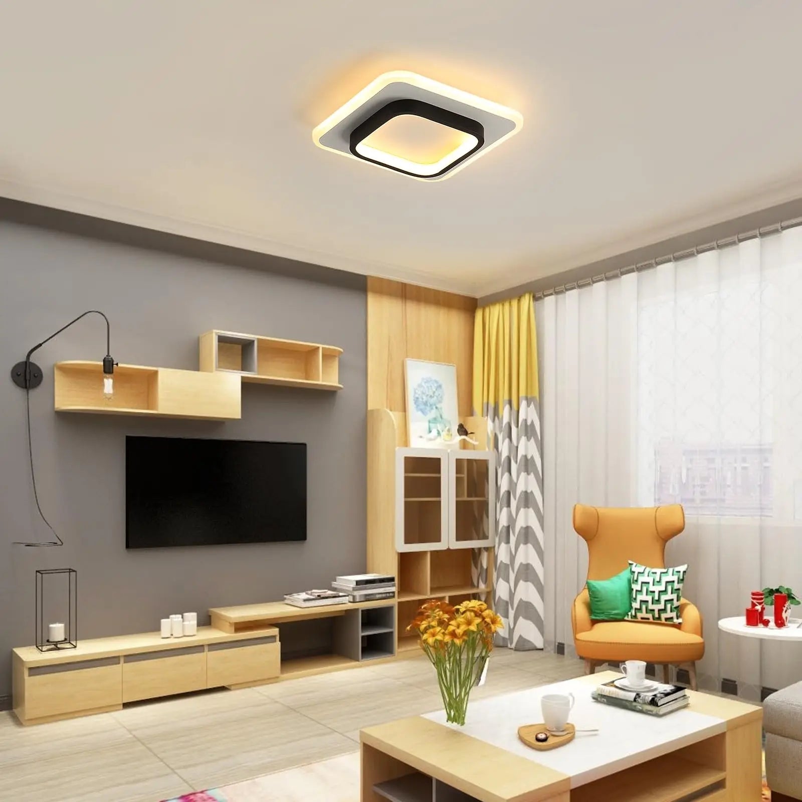 Vetro Cube – nowoczesna lampa sufitowa