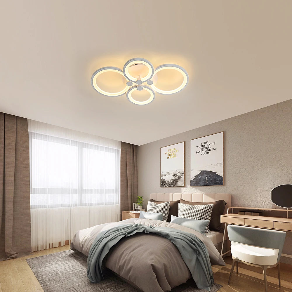 Quad Ring – Nowoczesna Lampa Sufitowa