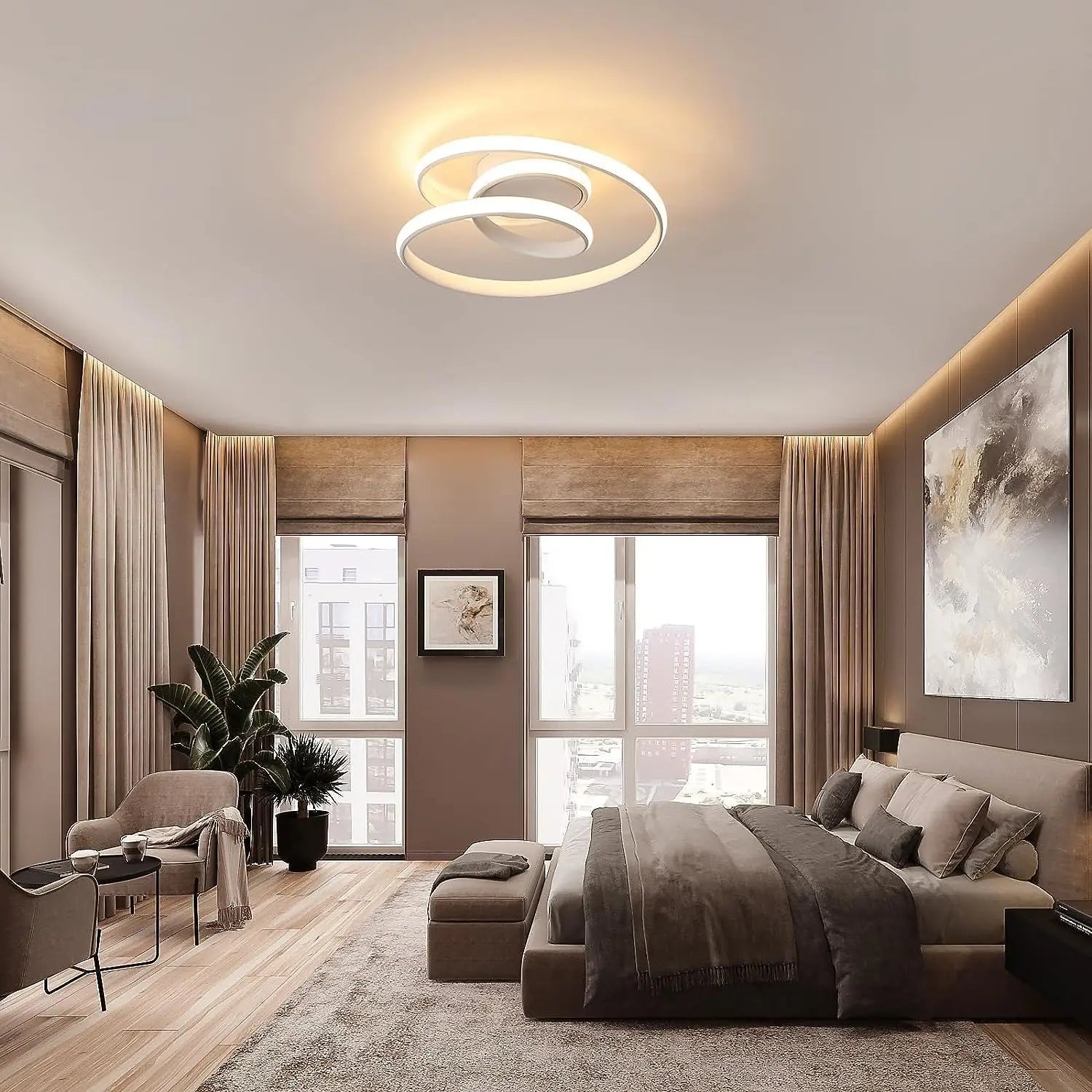 Spiral – nowoczesna lampa sufitowa