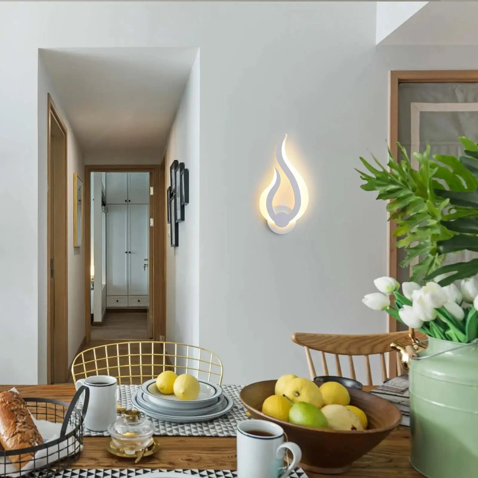 Flame Light – nowoczesny kinkiet ścienny