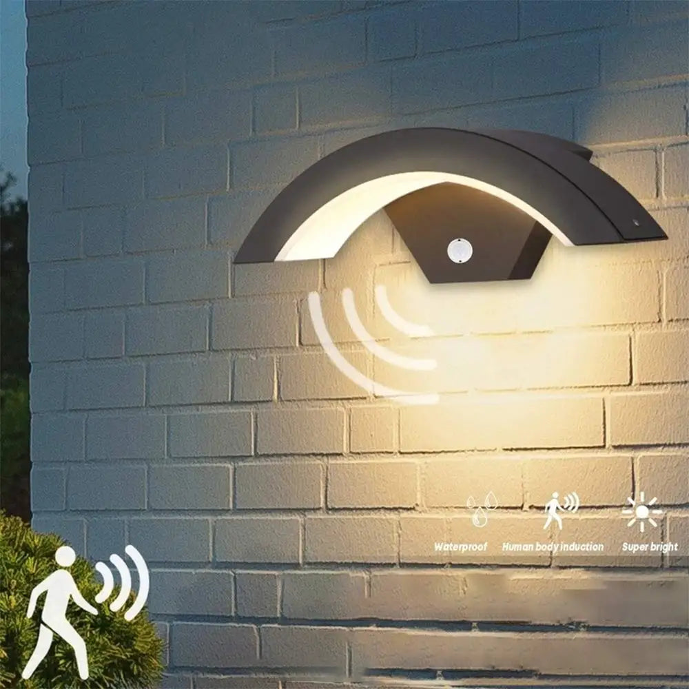 Vela Sensor - nowoczesny kinkiet zewnętrzny