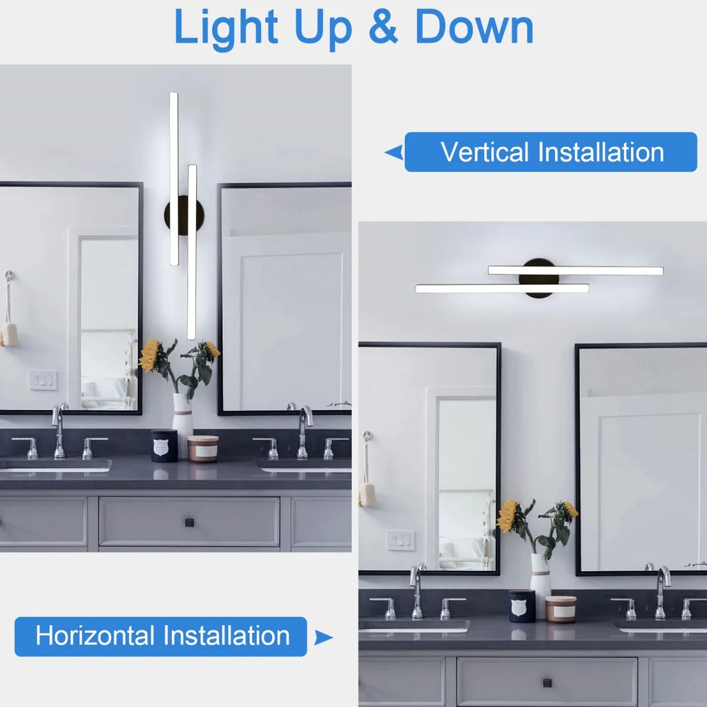 LED Ceiling Light,17W 1530LM Modern Ceiling Lamp Dimmable 3 Colour Temperatures,60cm Simple Lines LED Wall Light For Bedroom