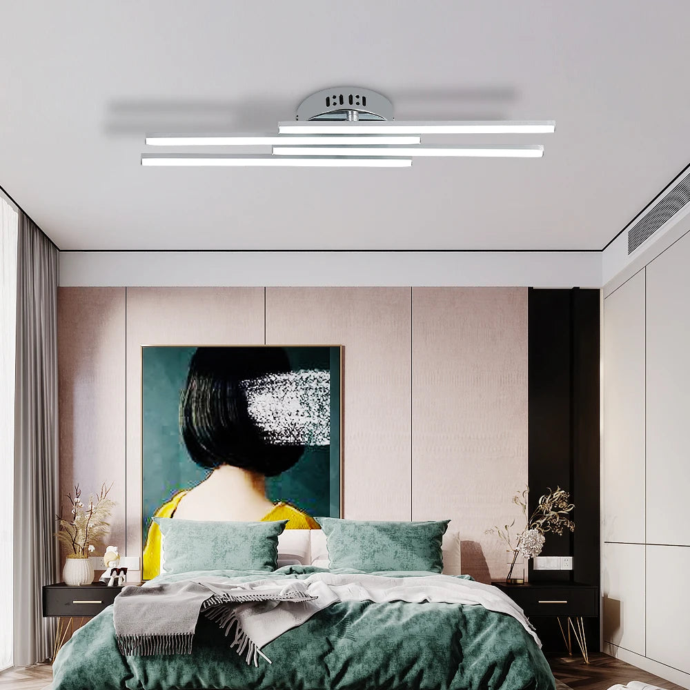 LED Ceiling Lamp,24W 2160LM LED Ceiling Light Aluminium,Modern Ceiling Light For Bedroom,White Light 6500K
