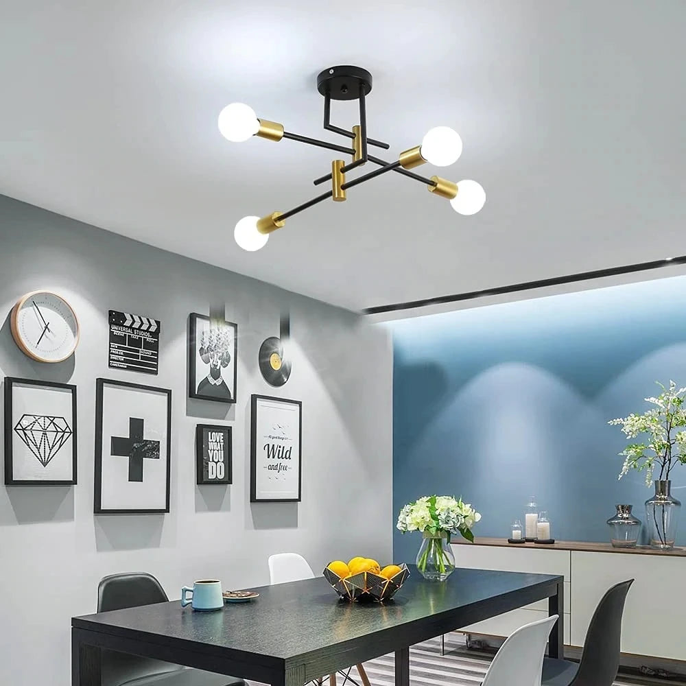 Sputnik Quad – nowoczesna lampa sufitowa