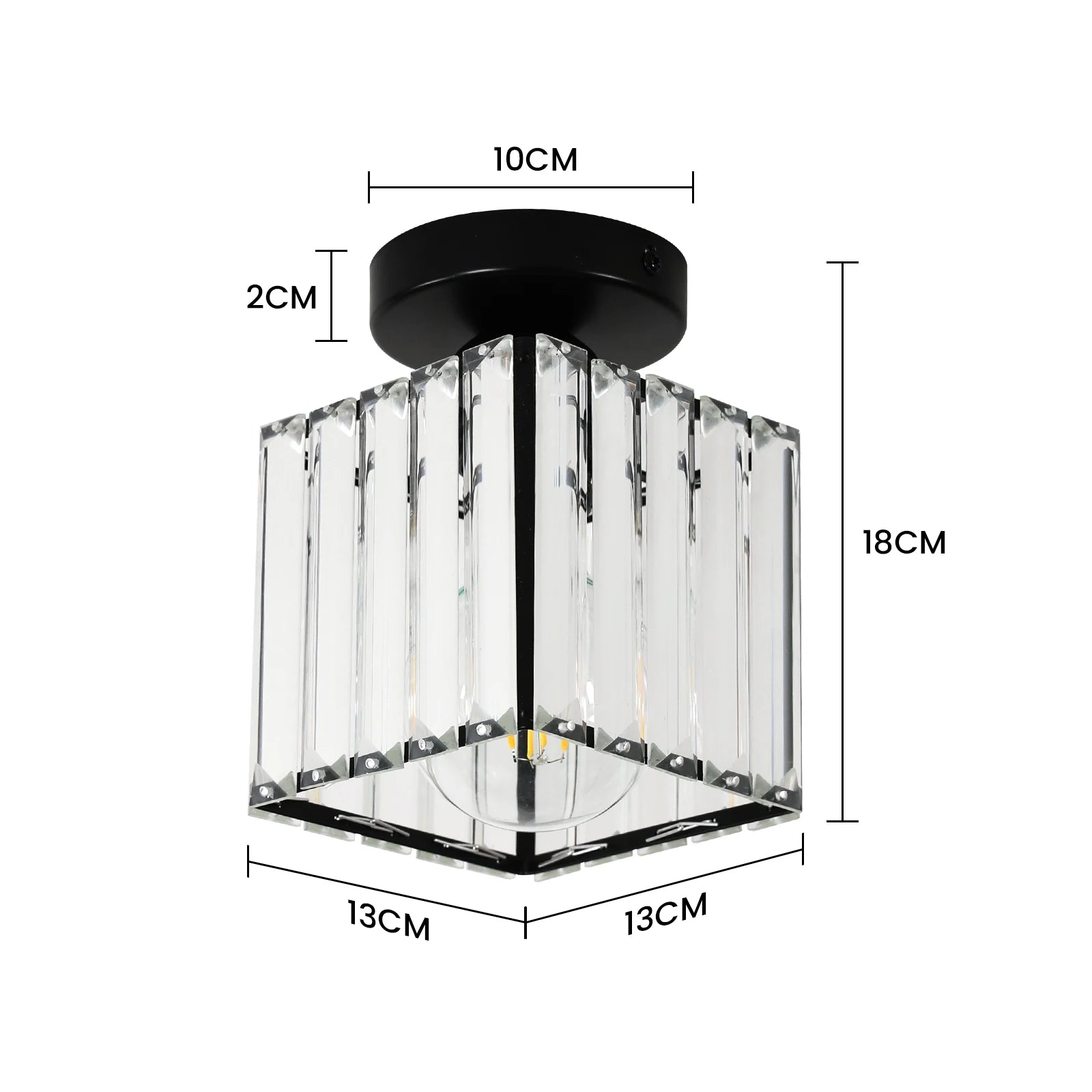Crystal Prism – nowoczesna lampa sufitowa