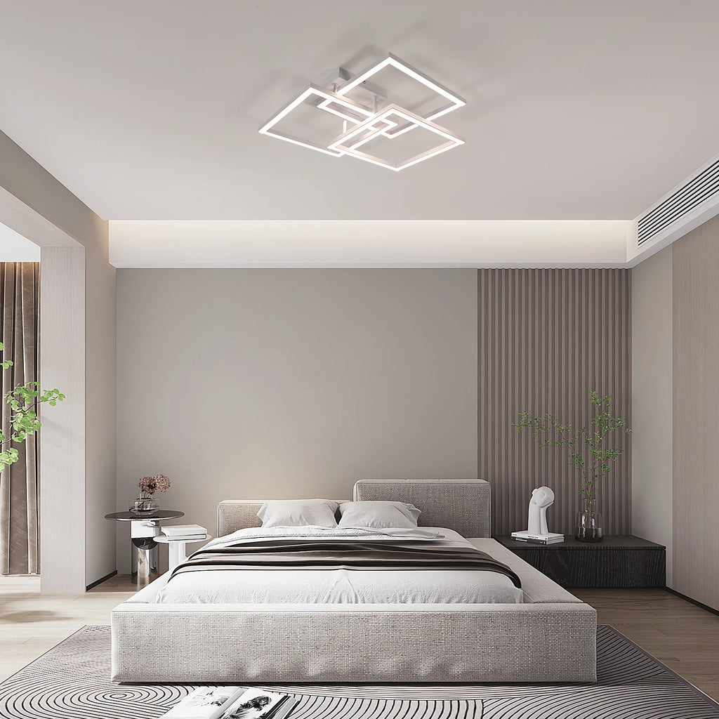 LED Ceiling Light,40W Dimmable LED Ceiling Lamp with remote control 3000K-6500K,For living room,Bedroom,Hallway,Indoor lighting