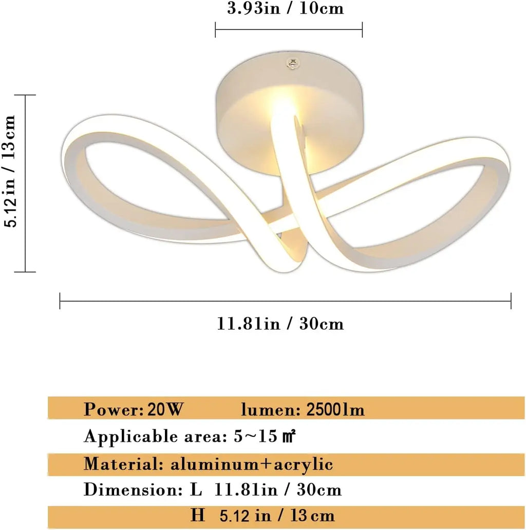 Infi – nowoczesna lampa sufitowa