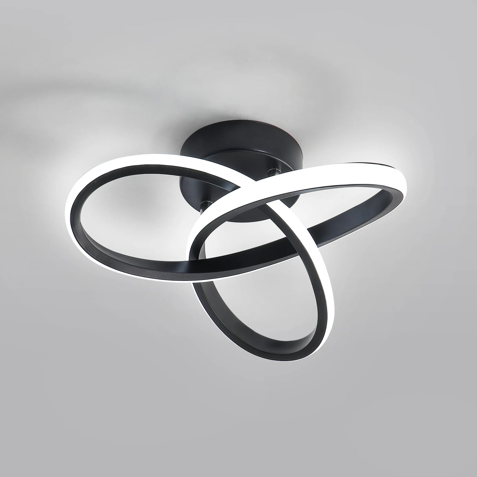 LED Ceiling Lights,22W Creative Personality Nordic Ceiling Light fixtures LED for Hallway,Aisle, Entrance, Bedroom, Kitchen,Living Room-25cm,Cold White Light 6500K