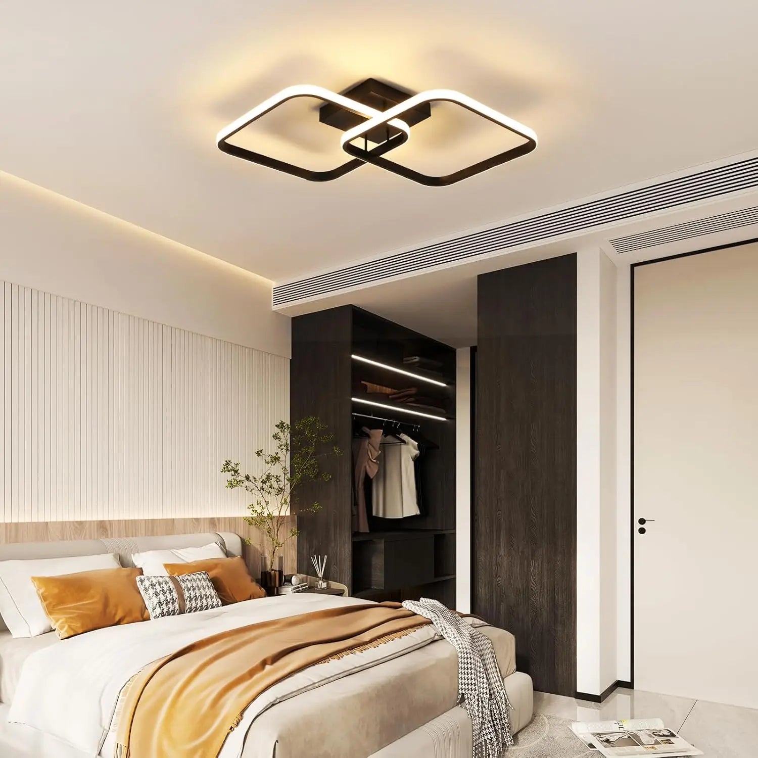 Crux Dark – nowoczesna lampa sufitowa