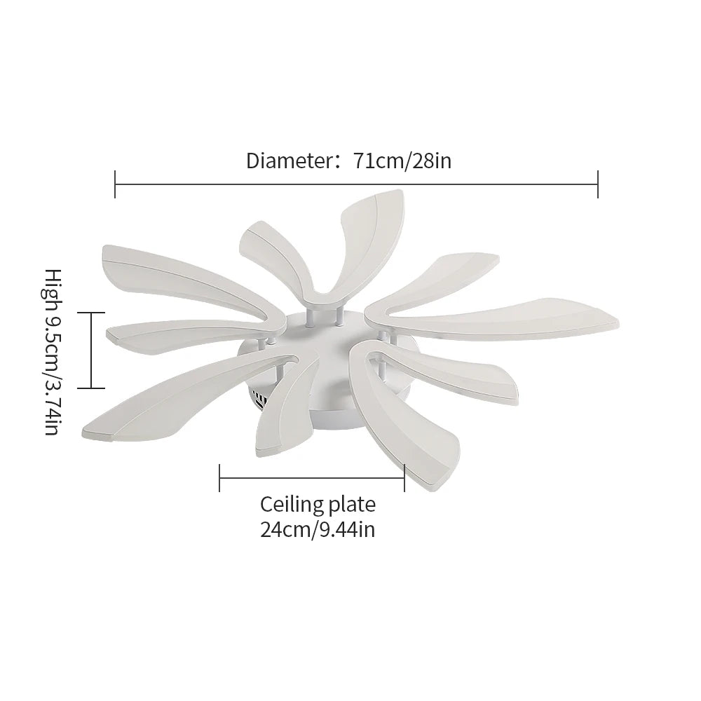 LED Ceiling Lighting, Dimmable Ceiling Light 48W 5400LM Adjustable 3000K-6500K,Acrylic Lighting Fixture with Remote Control for Living Room