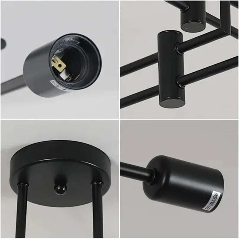Vigo – Nowoczesna Lampa Sufitowa / Żyrandol 4-Punktowy