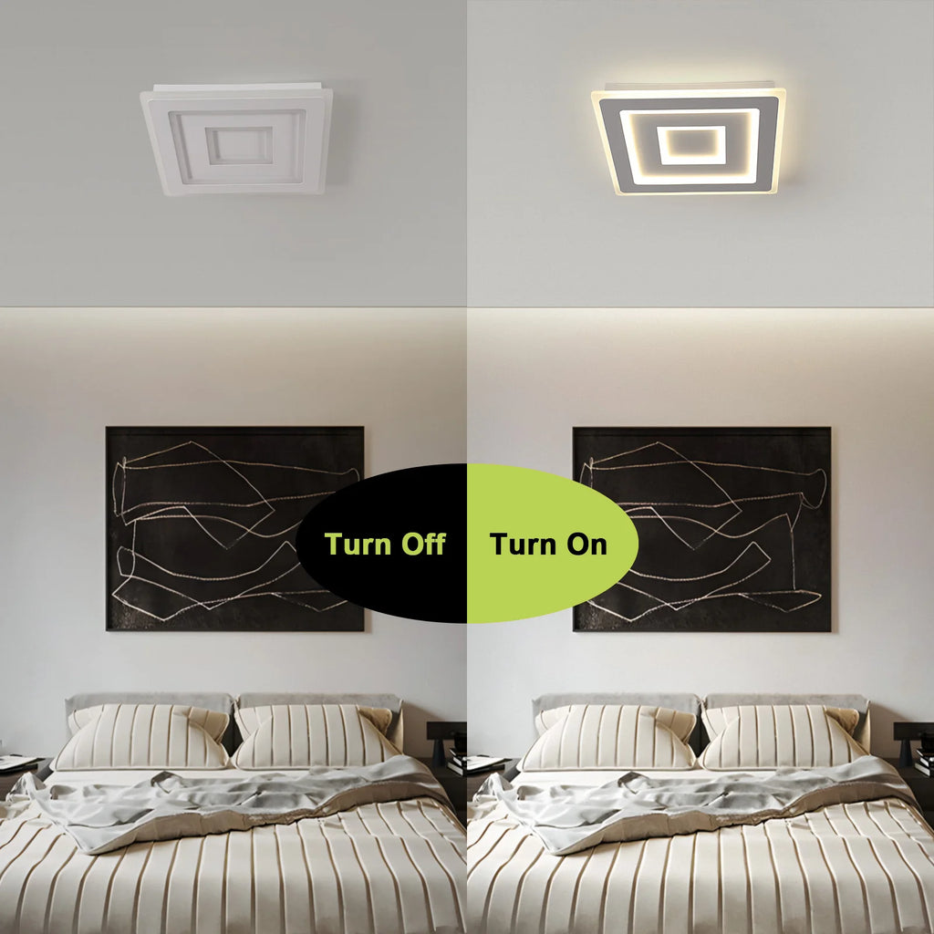 Quadra – nowoczesna lampa sufitowa