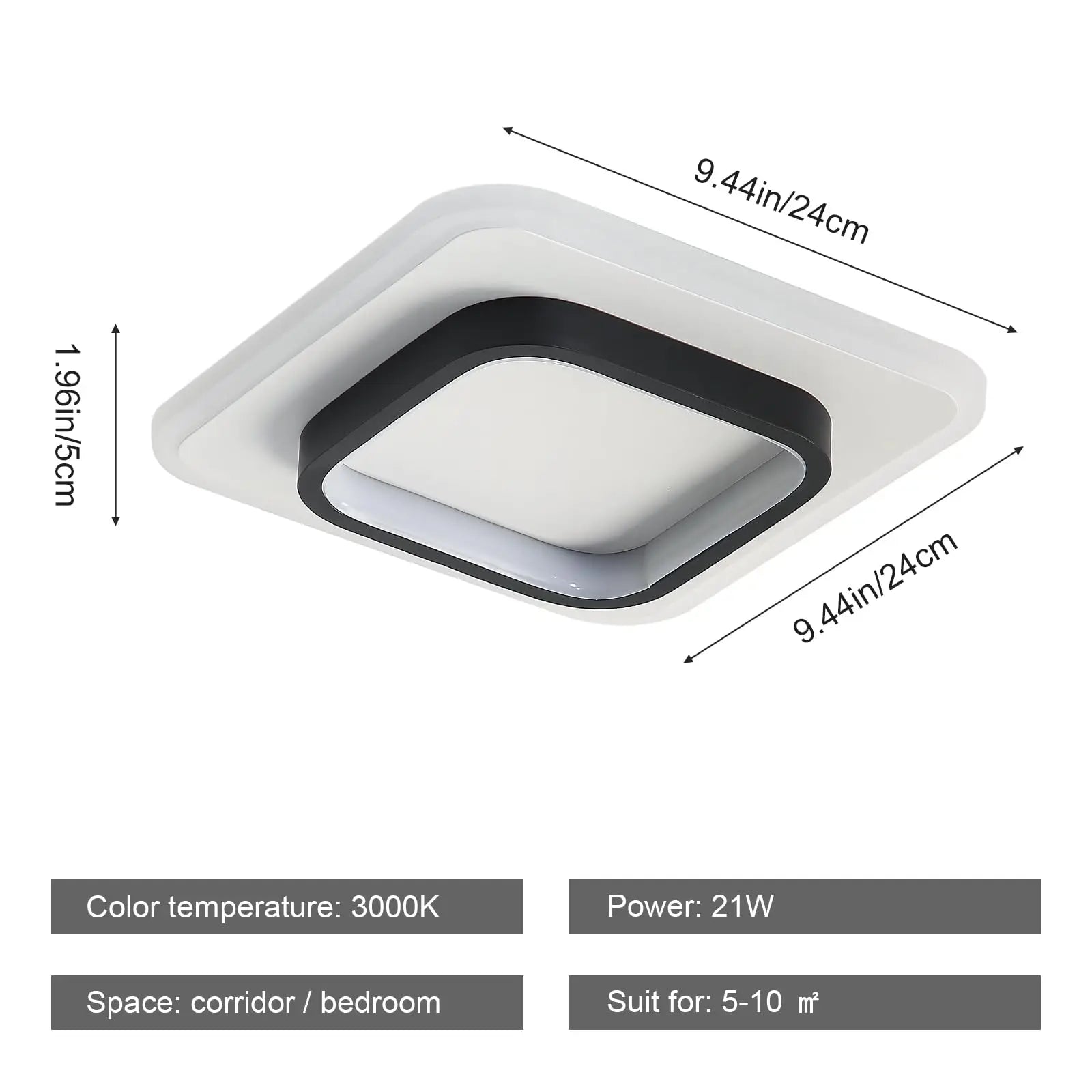 Vetro Cube – nowoczesna lampa sufitowa