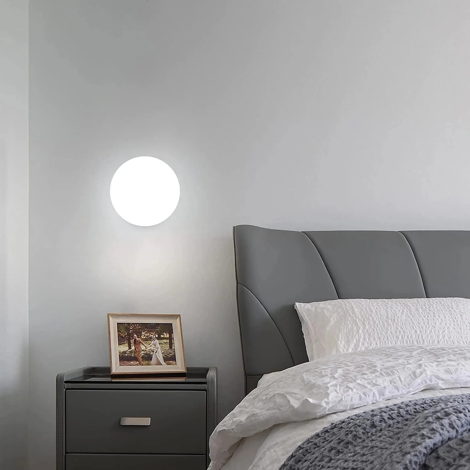 Glass Ball – nowoczesny kinkiet ścienny/ lampa sufitowa