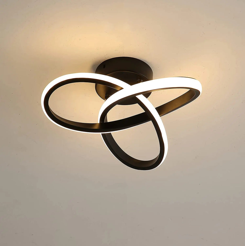 LED Ceiling Light,Modern LED Ceiling Light 22W 2500 LM,Aluminium Ceiling Light for Bedroom,Kitchen,Balcony,Living Room,Hallway,Warm Light 3000K-25cm