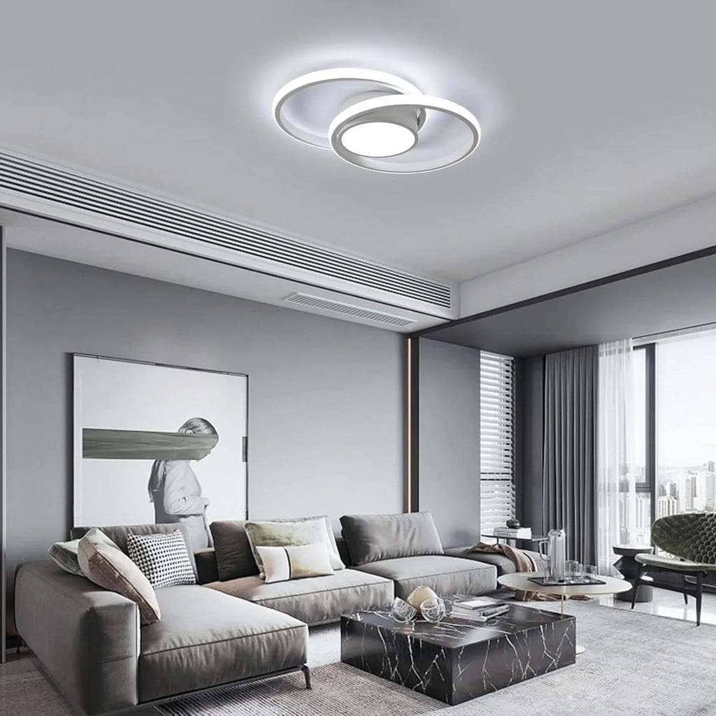 Dimmable LED Ceiling Light,40W 3600LM Ceiling Lamp with Remote Control 3000K-6500K,Round Ceiling Light For Living Room