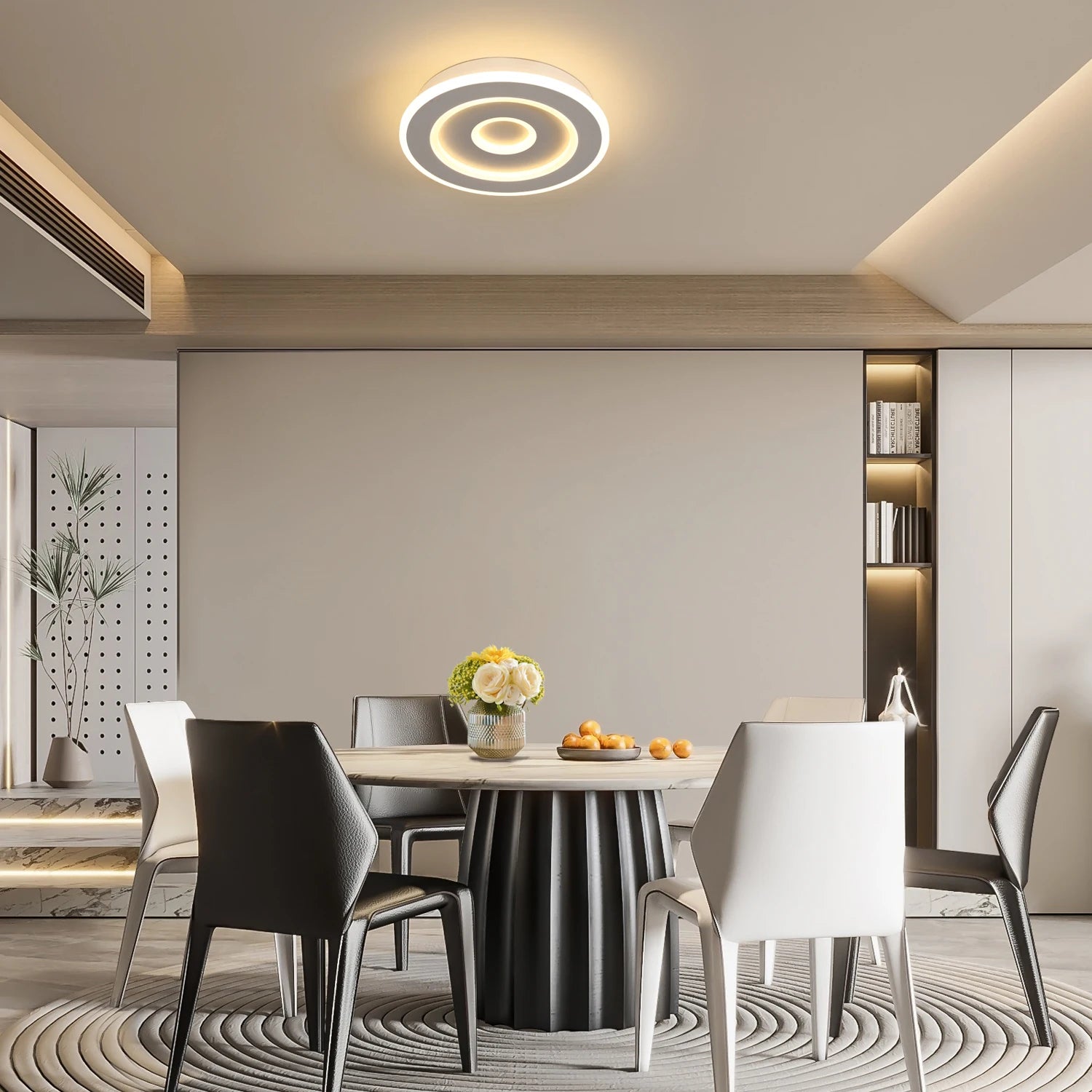 Vetro Round Slim – nowoczesna lampa sufitowa