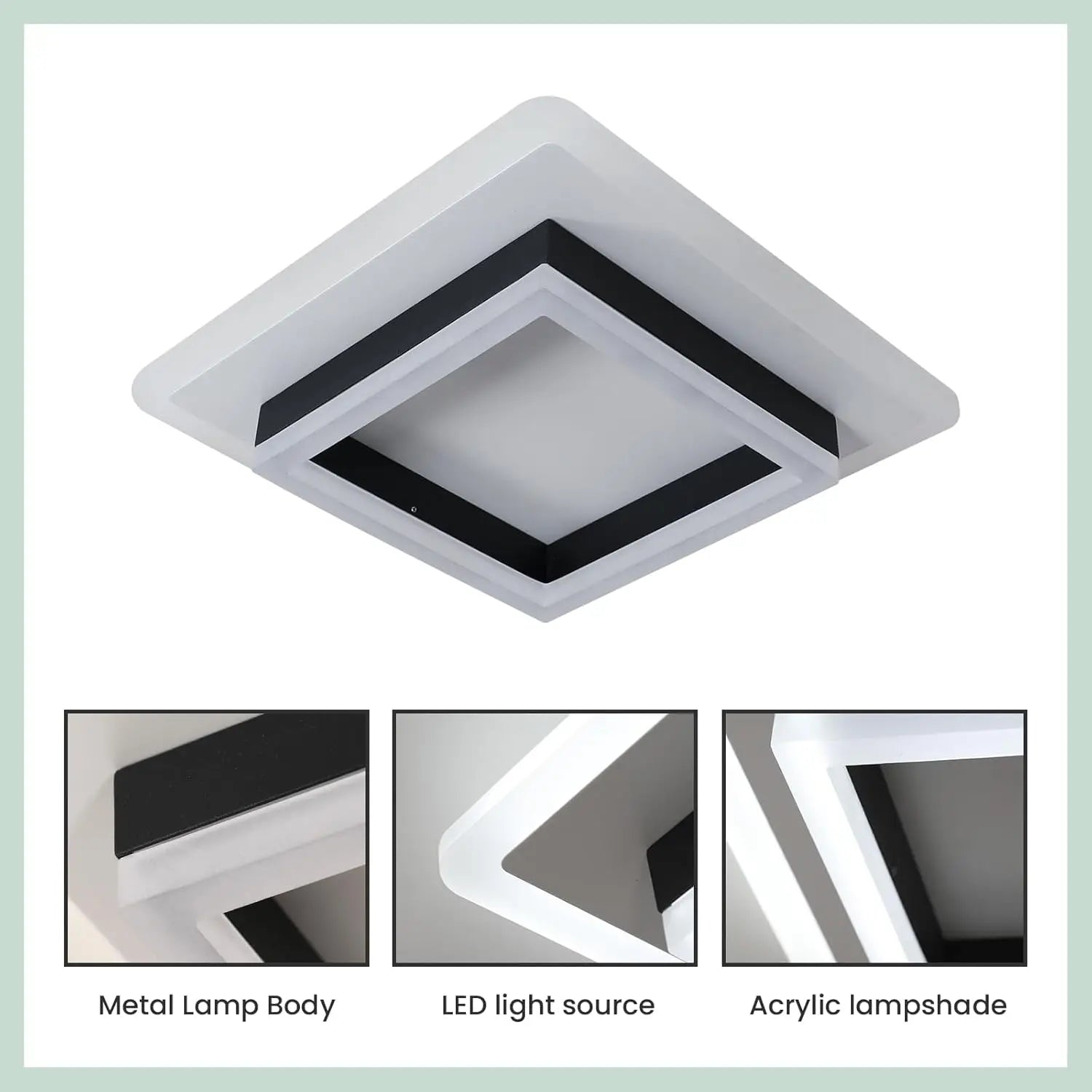 Edge Dark – nowoczesna lampa sufitowa