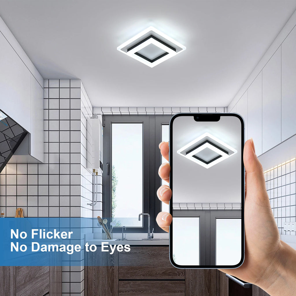 Vetro Square – nowoczesna lampa sufitowa