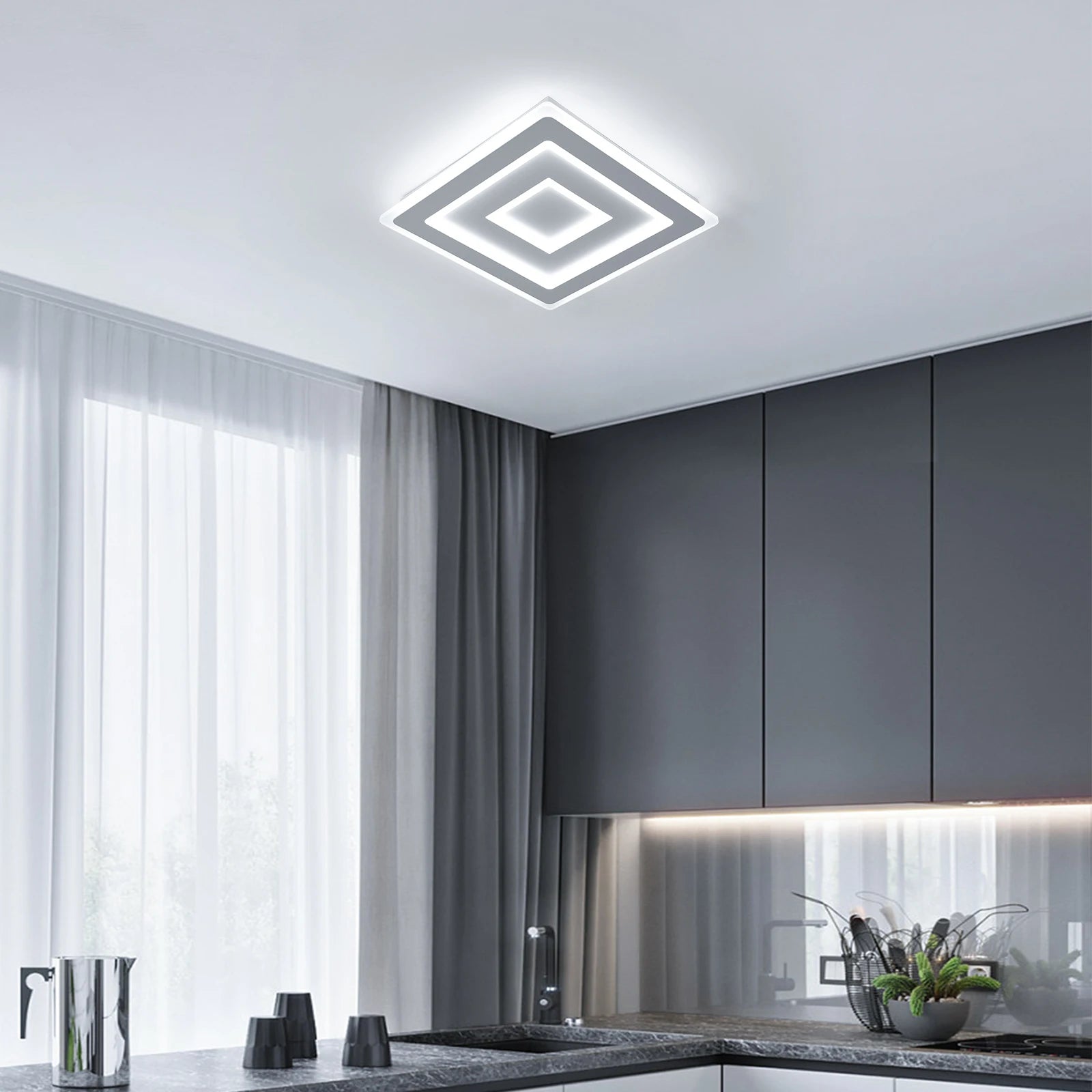 Quadro – nowoczesna lampa sufitowa
