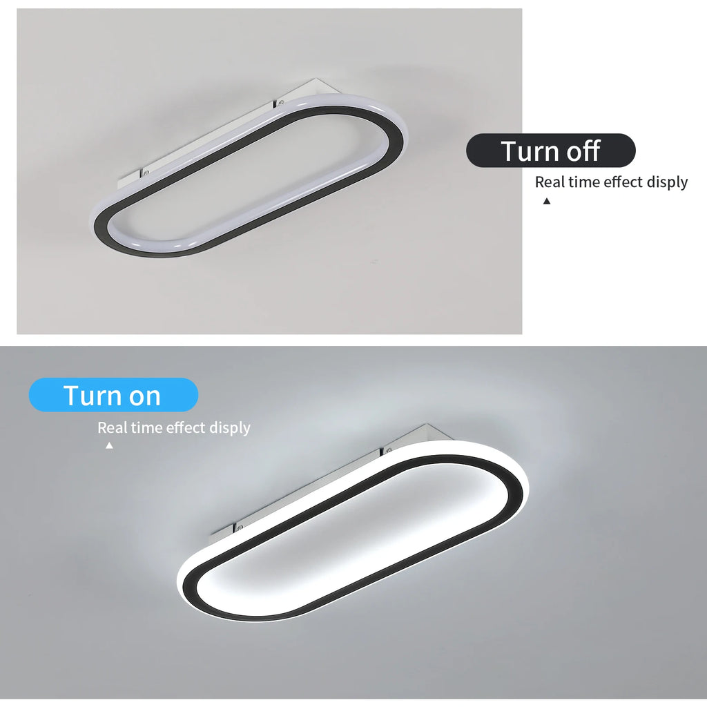 Slim Line Dark – nowoczesna lampa sufitowa