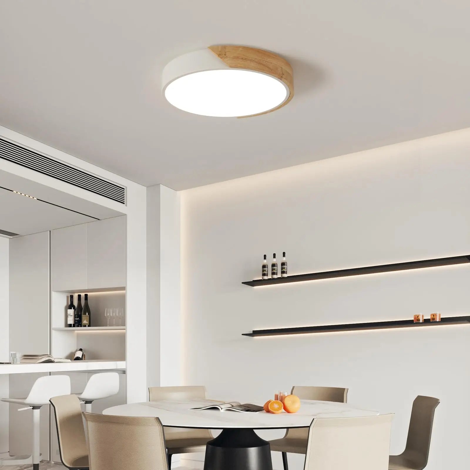 Oak Ring – nowoczesna lampa sufitowa