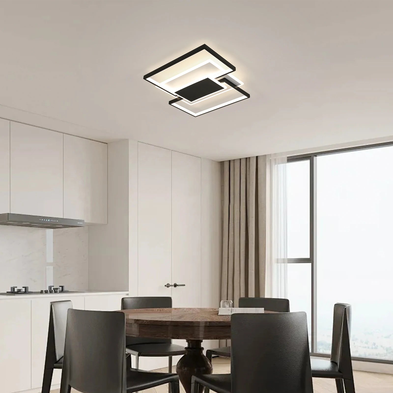 Vigo Max – Nowoczesna Lampa Sufitowa LED z Pilotem
