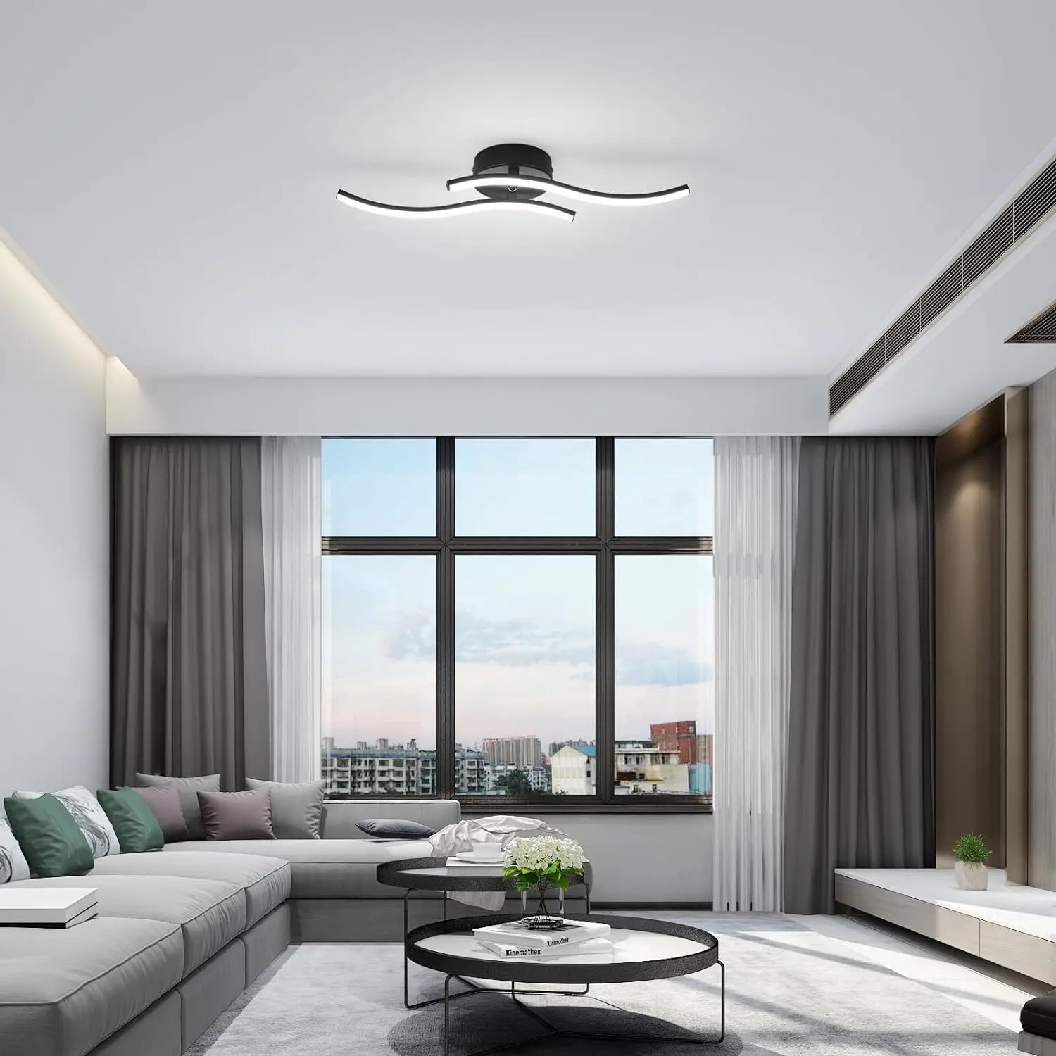 Wave – nowoczesna lampa sufitowa