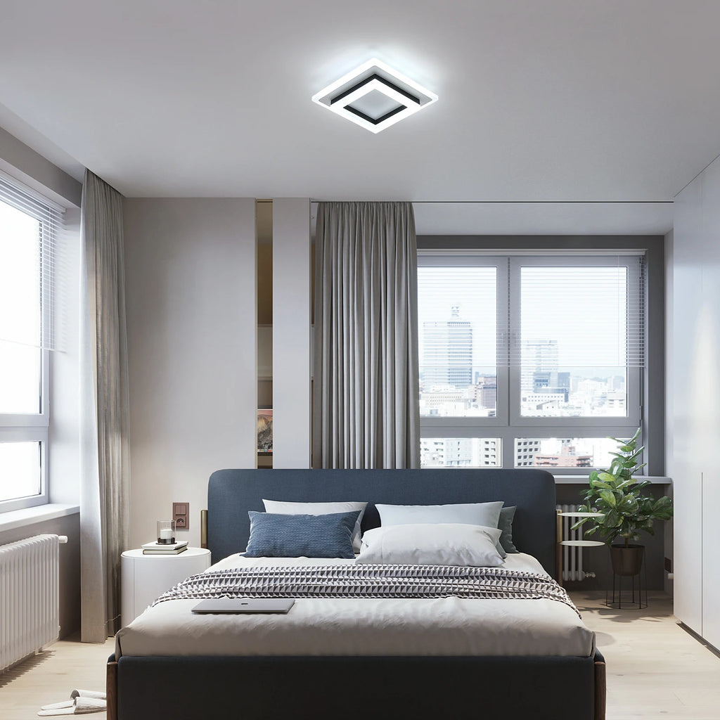 Vetro Square – nowoczesna lampa sufitowa