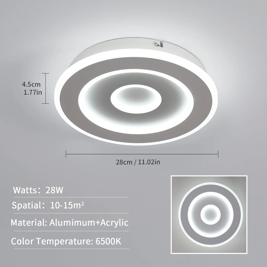 Lunis – nowoczesna lampa sufitowa