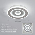 Lunis – nowoczesna lampa sufitowa