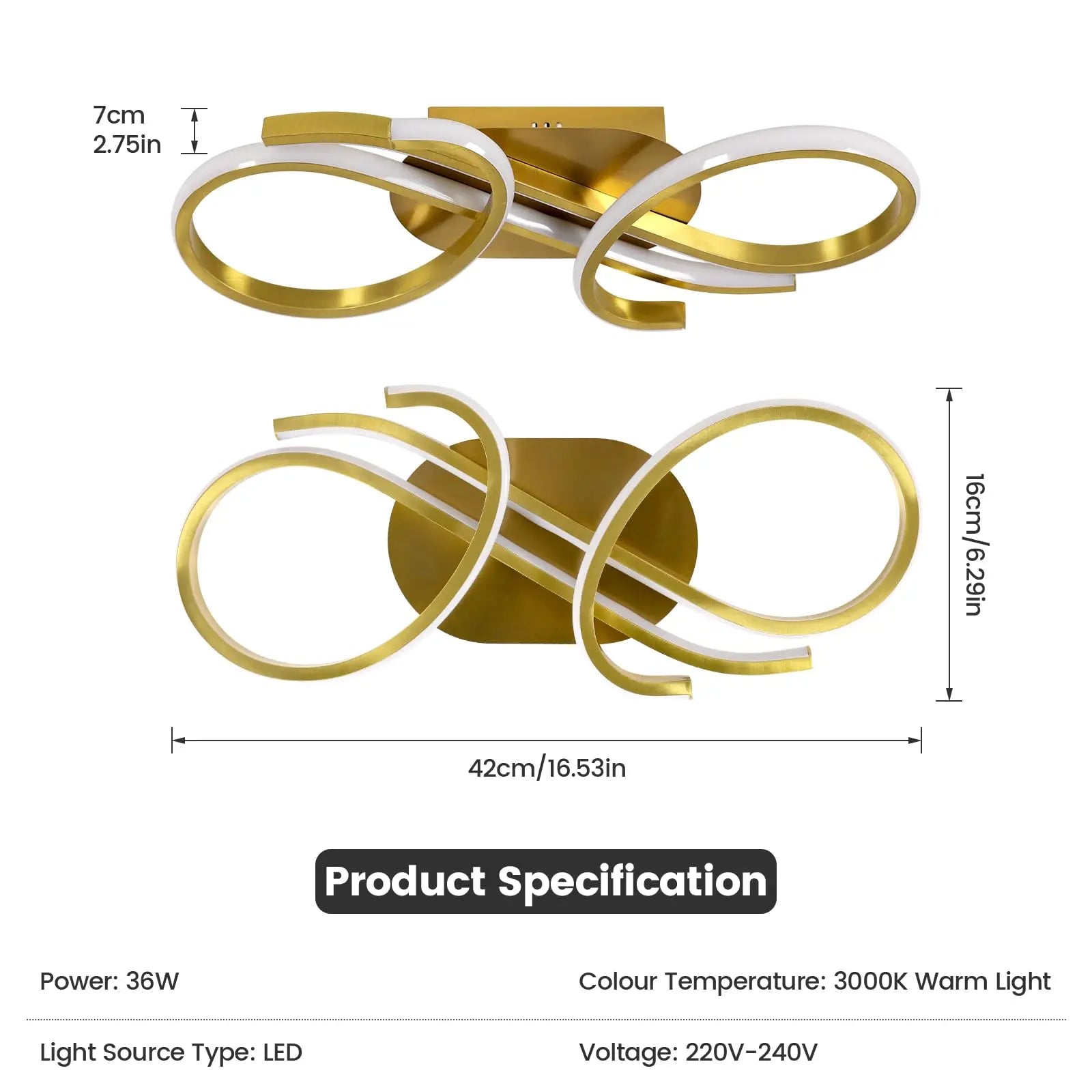 Aurelis – nowoczesna lampa sufitowa