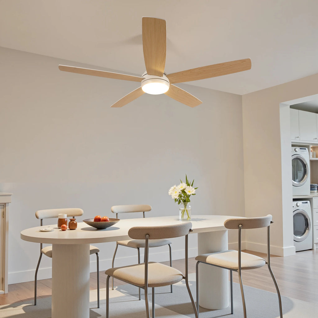 Dimmable Ceiling Fans Lights,LED Ceiling Fan With Remote Control,Adjustable 3-Color Temperatures Ceiling Fan Lamp 3000K-6500K