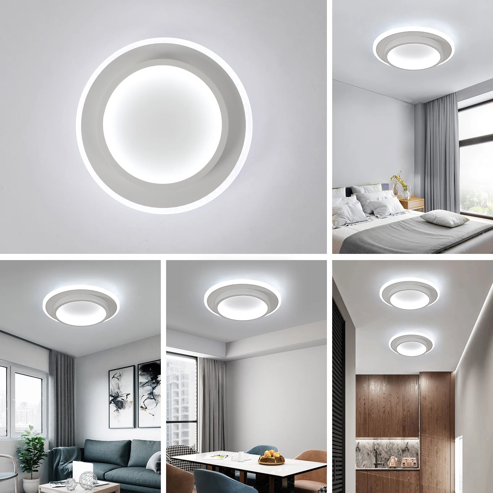 Halo – nowoczesna lampa sufitowa